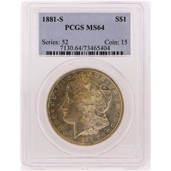 1881-S PCGS MS64 Morgan Silver Dollar