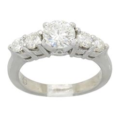 1.13 ctw Diamond Ring - Platinum