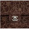 Image 7 : Chanel Brown Suede Maxi Flap Bag