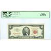 Image 1 : 1963 PCGS GN66PPQ $2 Red Seal Legal Tender Bank Note