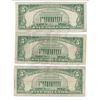 Image 2 : 1963 $5 Red Seal Bill Lot of 3