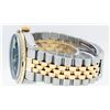 Image 3 : Rolex Two Tone Diamond and Sapphire DateJust Men's Watch