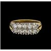 Image 2 : 14KT Yellow Gold 0.64 ctw Diamond Ring