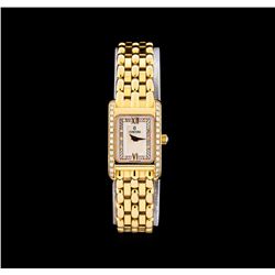 Concord 18KT Gold Diamond Veneto Mini Ladies Watch