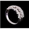 Image 4 : 1.09 ctw Diamond Ring - 14KT White Gold