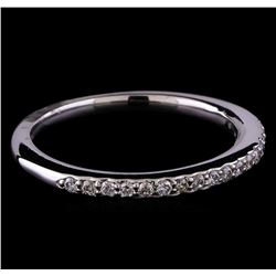 0.18 ctw Diamond Ring - 14KT White Gold