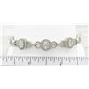 Image 5 : 4.00 ctw Diamond Bracelet - 14KT White Gold