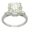 Image 2 : 5.70 ctw Diamond Ring - Platinum