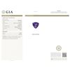 Image 4 : 14KT White Gold 11.31 ctw GIA Certified Tanzanite and Diamond Pendant With Chain