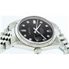 Image 6 : Rolex Stainless Steel Diamond DateJust Men's Watch