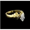 Image 1 : 1.20 ctw Diamond Ring - 14KT Yellow Gold