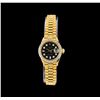 Image 1 : Rolex 18KT Gold Diamond DateJust Ladies Watch