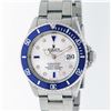 Image 1 : Rolex Stainless Steel Sapphire and Diamond Submariner Men's Watch