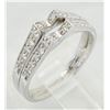 Image 8 : 0.45 ctw Diamond Ring - 18KT White Gold