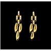 Image 1 : 18KT Yellow Gold Dangle Earrings