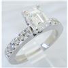 Image 3 : GIA Cert 1.52 ctw Diamond Ring - 14KT White Gold