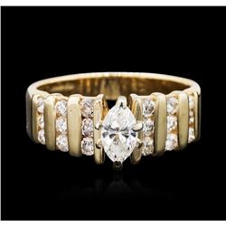 14KT Yellow Gold 1.00 ctw Diamond Ring