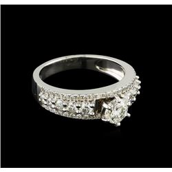 1.25 ctw Diamond Ring - 14KT White Gold