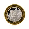 Image 1 : Limited Edition $10 Las Vegas .999 Silver Gaming Token