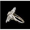 Image 3 : 0.07 ctw Diamond Ring - 10KT White Gold