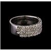 Image 1 : 14KT White Gold 1.46 ctw Diamond Ring
