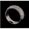 Image 4 : 14KT White Gold 1.46 ctw Diamond Ring