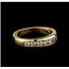 Image 1 : 1.00 ctw Diamond Ring - 14KT Yellow Gold