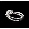 Image 3 : 1.22 ctw Diamond Ring - 18KT White Gold