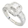 Image 2 : 2.02 ctw Diamond Ring - 14KT White Gold