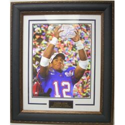 Chris Leak Signed Florida Gators 16X20 Photo 06Champs Custom Leather Framed