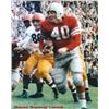 Image 1 : Howard "Hopalong" Cassady Unsigned Ohio State Buckeyes 8X10 Photo (Heisman-Red Jersey)