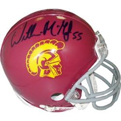 Willie Mcginest Signed USC Trojans Replica Mini Helmet
