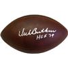 Image 1 : Dick Butkus Signed Offical Duke Throwback Football HOF 79- Mounted Hologram
