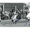 Image 1 : YA Tittle Signed New York Giants Passing 8X10 B&W Photo