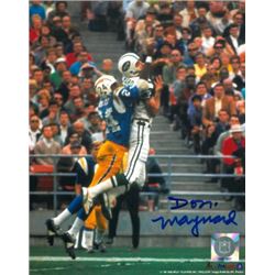 Don Maynard Signed New York Jets 8X10 Photo (Vs Chargers)
