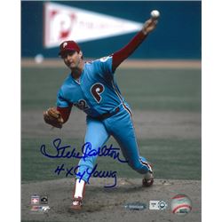 Steve Carlton Signed Philadelphia Phillies 8X10 Photo 4X CY Young- MLB Hologram