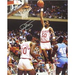 Ralph Sampson Signed Houston Rockets 16X20 Photo