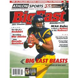 Geno Smith Unsigned West Virginia Mountaineers Athlon Sports 2011 College Football Big East Preview 