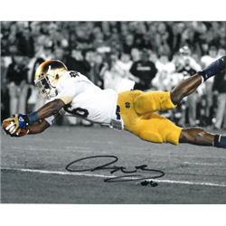 Theo Riddick Signed Notre Dame Fighting Irish 8X10 Spotlight Photo