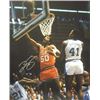 Image 1 : Ralph Sampson Signed Virginia Cavaliers 16X20 Photo (Lay-Up Vs UNC)