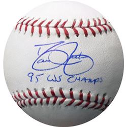 Dave Justice Signed Official Major League Baseball 95 WS Champs (Atlanta Braves)