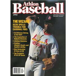 Ozzie Smith Unsigned St. Louis Cardinals Athlon Sports 1993 MLB Baseball Preview Magazine