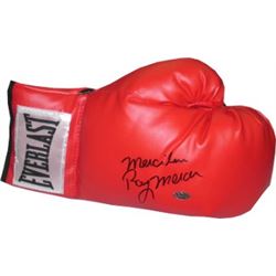 Ray Mercer Signed Everlast Red Right Boxing Glove W/ Merciless (1988 Seoul Olympic Gold)
