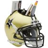 Image 1 : Vanderbilt Commodores (Gold) NCAA Football Schutt Mini Helmet Desk Caddy