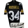 Image 1 : Andy Russell Signed Pittsburgh Steelers Black Prostyle Jersey- JSA Hologram