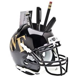 Wake Forest Demon Deacons NCAA Football Schutt Mini Helmet Desk Caddy