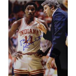 Bobby Knight Signed Indiana Hoosiers 8X10 Photo (1981 National Champs)- Steiner Hologram