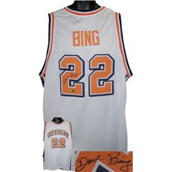 Dave Bing Signed Syracuse Orange White TB Custom Jersey
