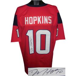 Deandre Hopkins Signed Houston Texans Red Prostyle Jersey- Tri-Star Hologram