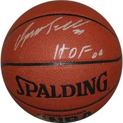 Dominique Wilkins Signed Indoor/Outdoor TB Basketball HOF 06 (Atlanta Hawks)